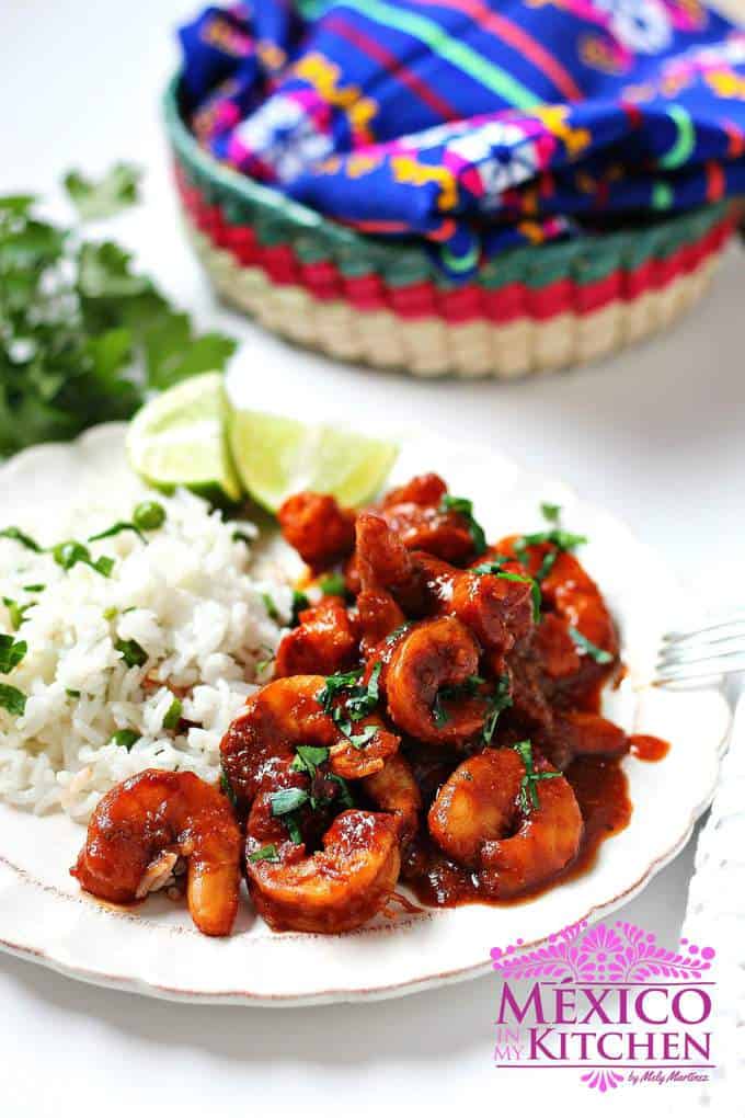 魔鬼虾茶鼠Diabla-Mexican Lent Dishes