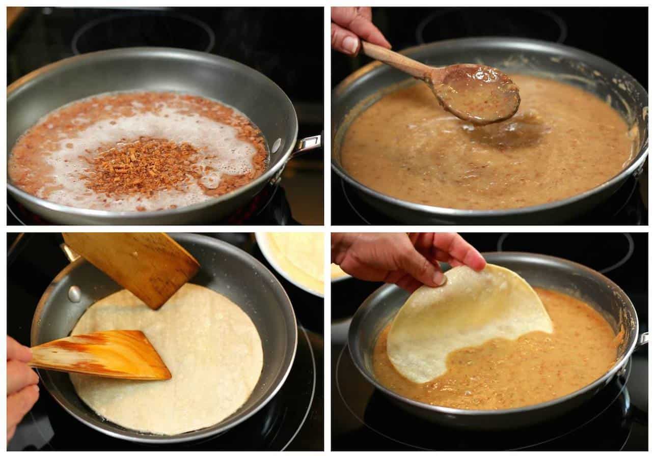Pinto Beans Enfrijoladas.gydF4y2Ba
