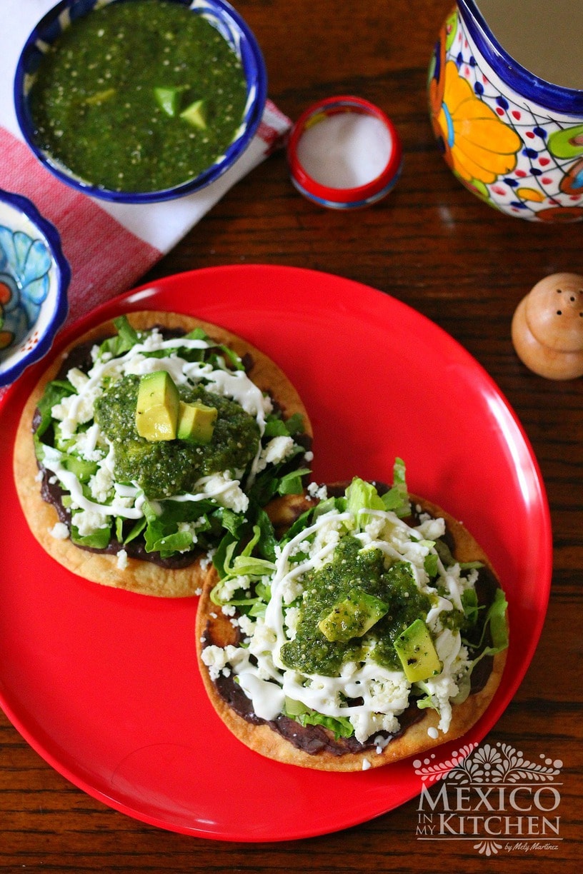 黑豆tostadas.